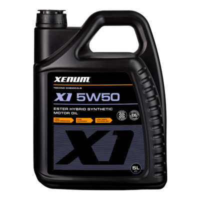 Xenum X1 5w50 RACING Ester Hybrid - 5 L